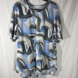 Jane + Delancey Abstract Wave T-Shirt